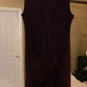 Plum dress